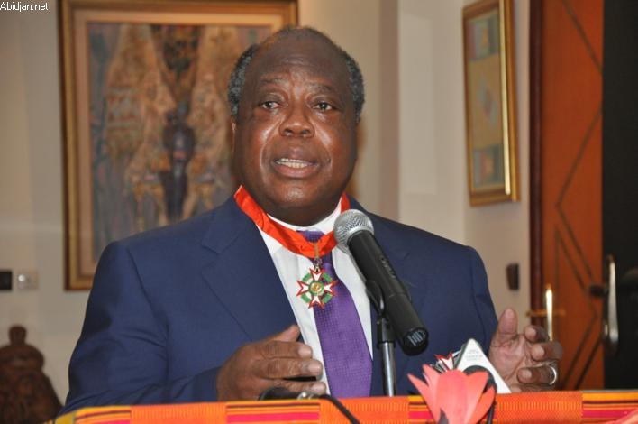 Charles Konan Banny, ancien Premier ministre ivoirien, président de la Commission dialogue, vérité et réconciliation (CDVR)